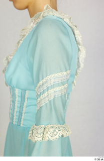Photos Woman in Historical Dress 111 19th century blue dress…